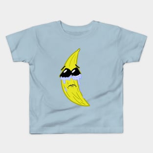 Lonely Crying Banana You Hurt My Peelings Kids T-Shirt